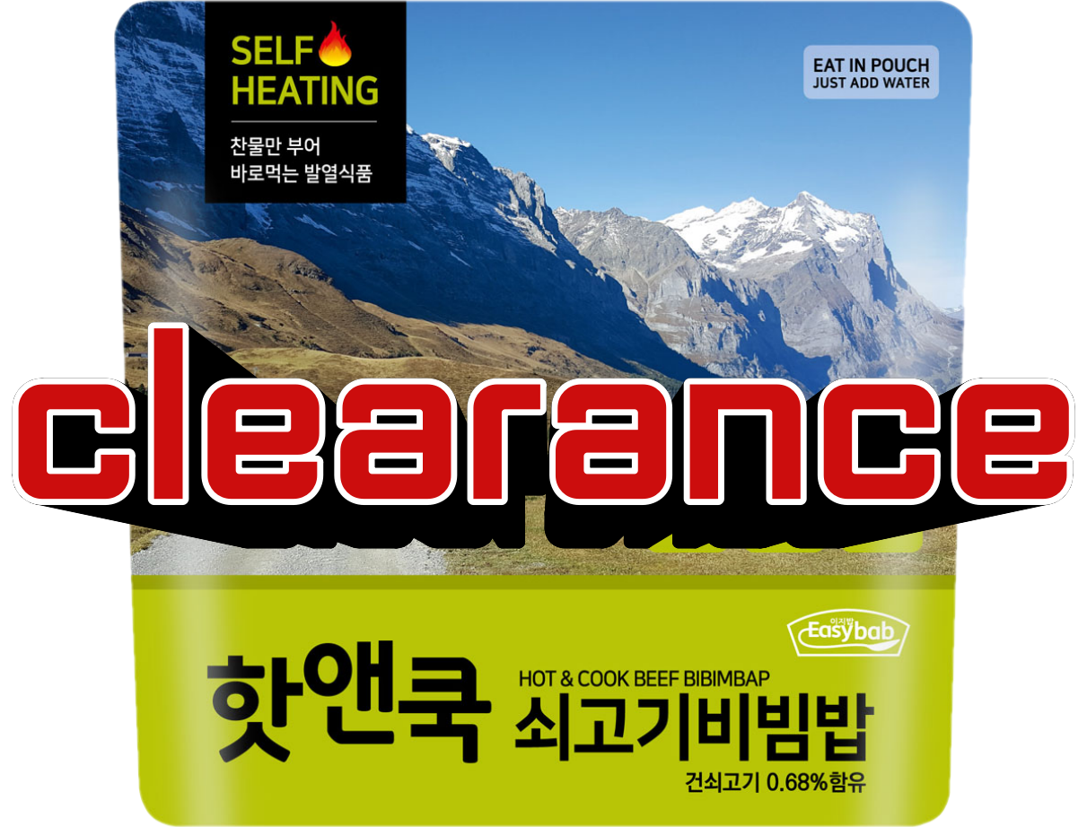 Clearance Deal – Hot & Cook [Bibimbap] Korean Beef Bibimbap (Self-Heating Meal)