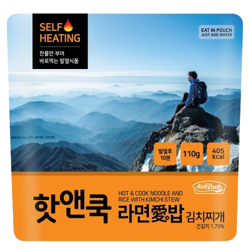 Hot & Cook - [Noodel & Rice] Korean Kimchi Stew (Self-Heating Meal)