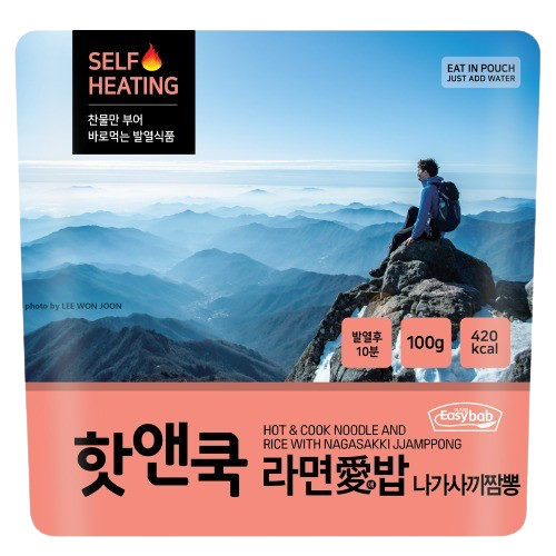 Hot & Cook - [Noodel & Rice] Nagasakki Jjamppong (Self-Heating Meal)