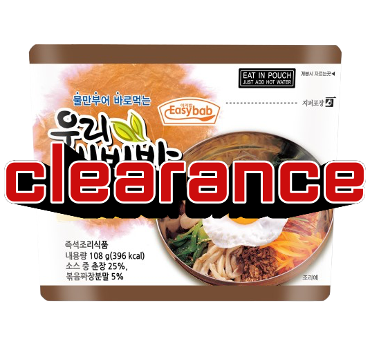 Clearance Deal - WOORI [Bibimbap] Spicy Jjajang (Instant Meal)
