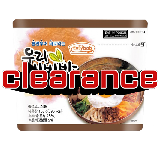 Clearance Deal - WOORI [Bibimbap] Spicy Jjajang (Instant Meal)